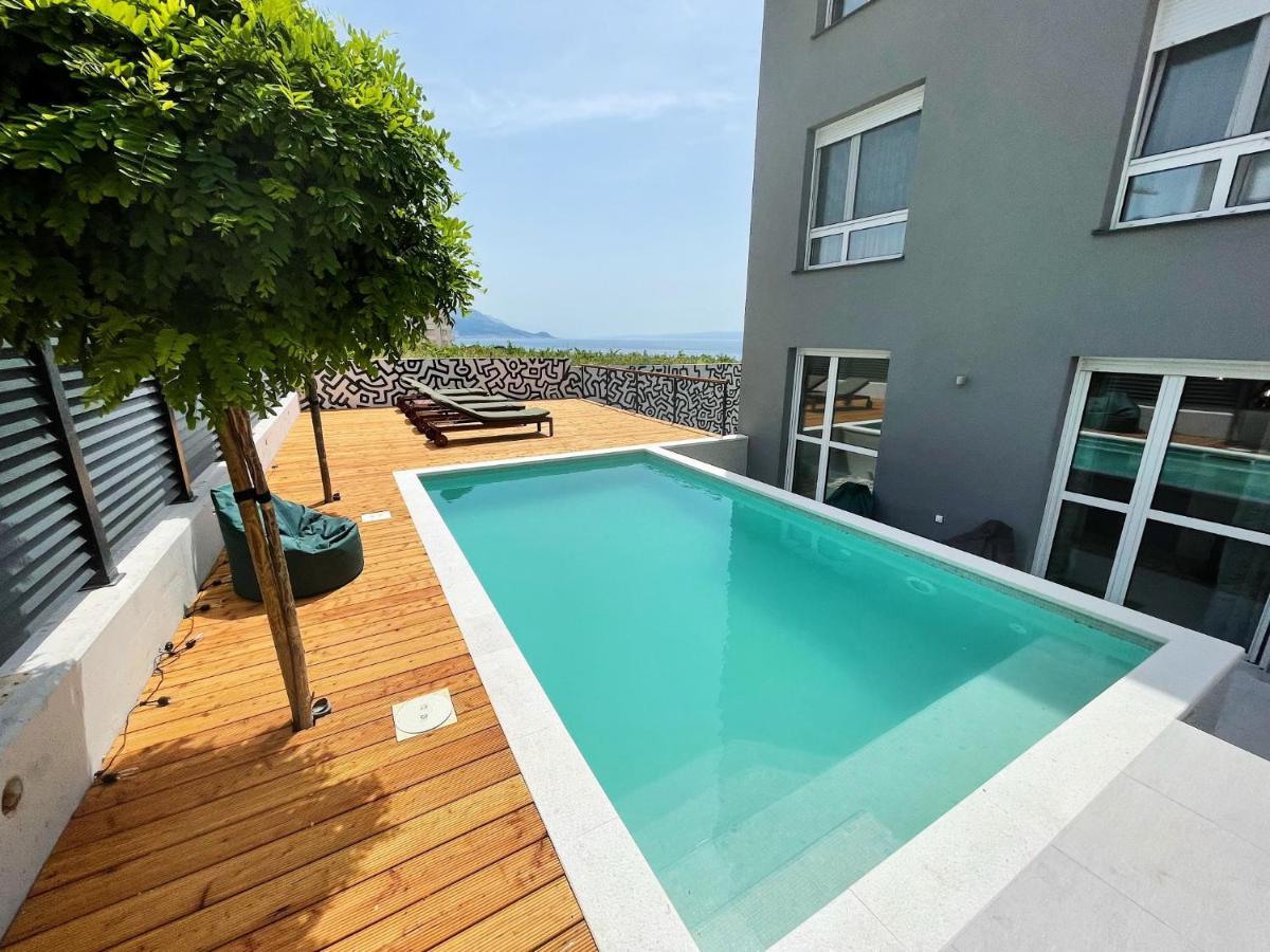 Cozy Seaside Apartment With Pool & Terrace 斯普利特 外观 照片