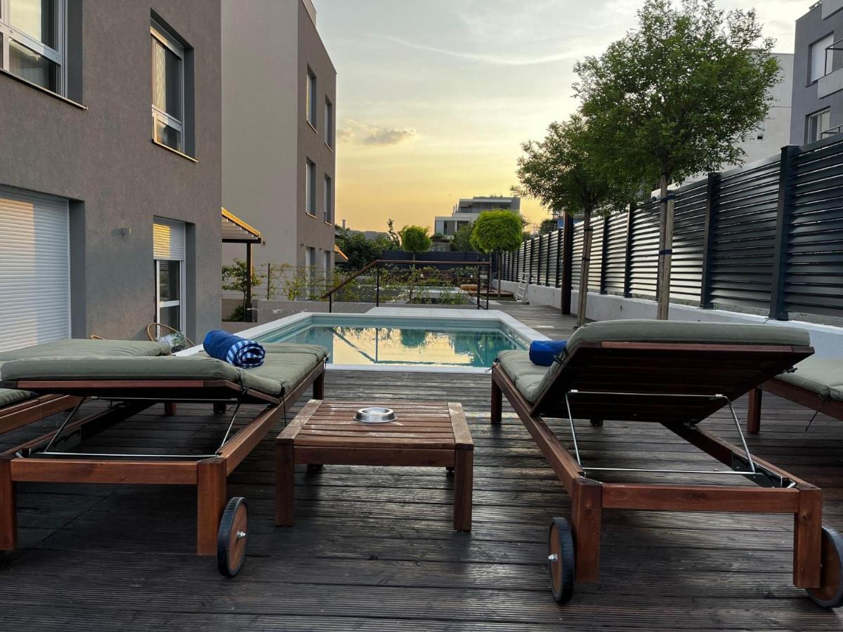 Cozy Seaside Apartment With Pool & Terrace 斯普利特 外观 照片